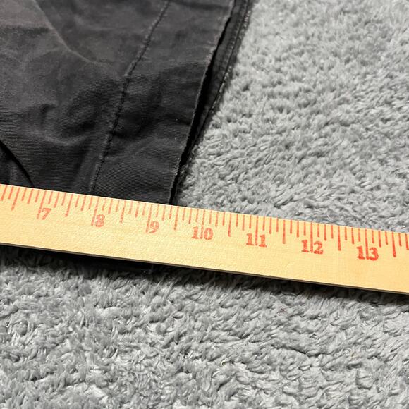 Abercrombie & Fitch Cargo Shorts Mens 30 Blue Gray Button Fly Baggy - Picture 8 of 8